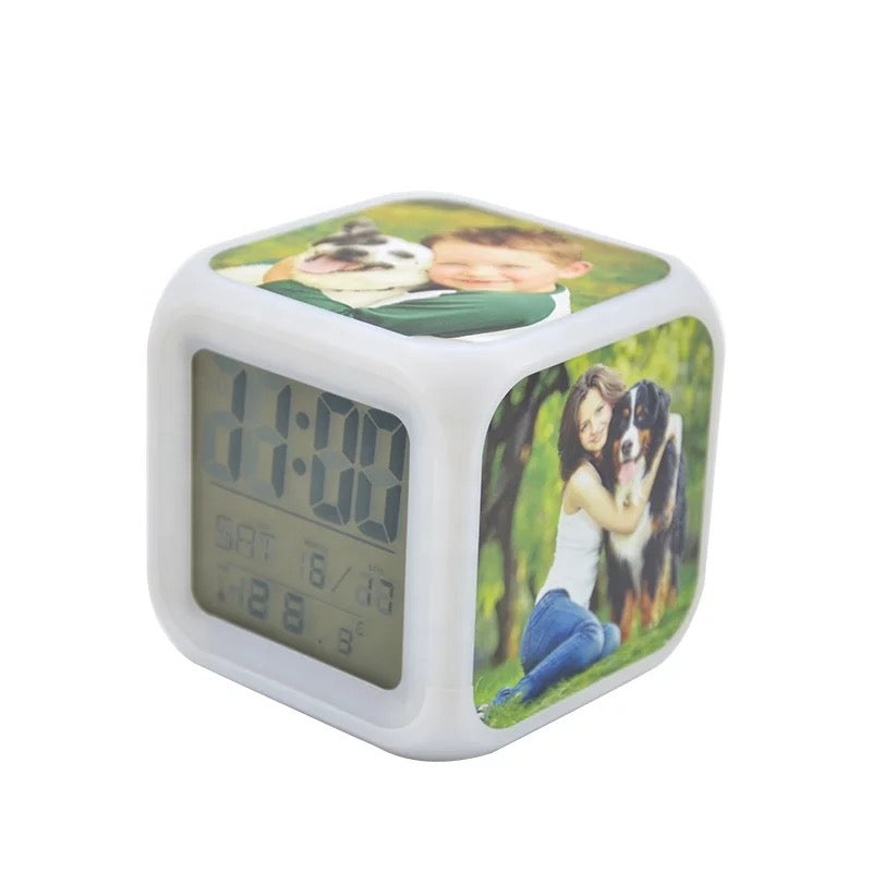 LED Color Changing Clock